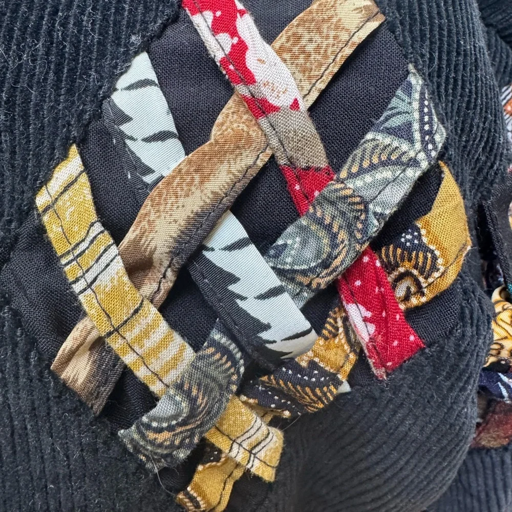 Vintage Soulmates Multicolor Patchwork Jacket- one of a kind - Picture 4 of 8